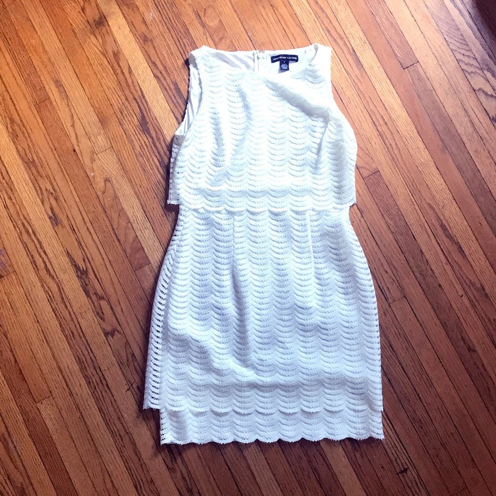Lacy, White Dress